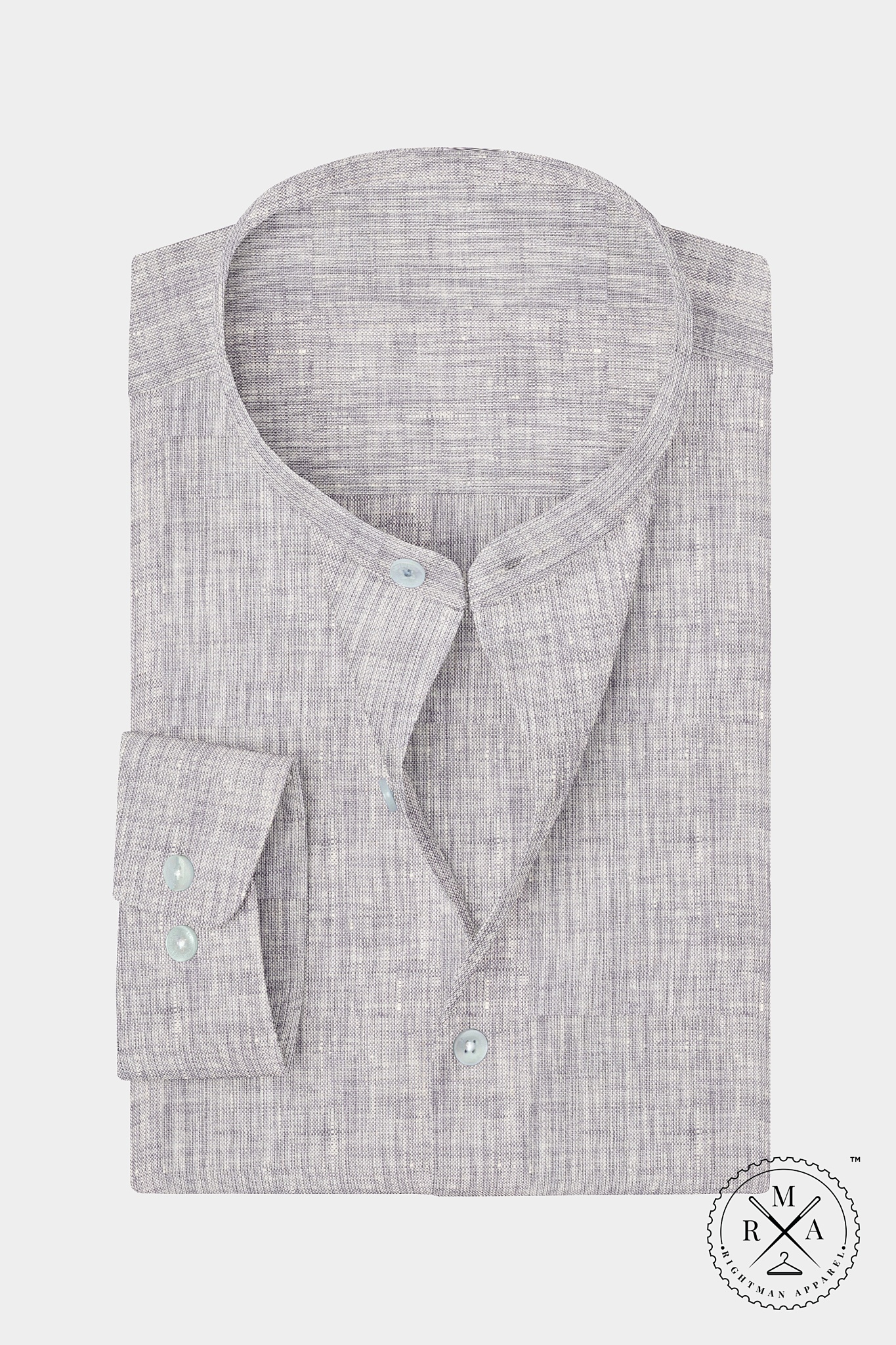 Gray Linen Shirt SH366